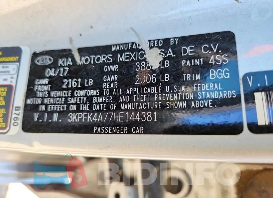 3KPFK4A77HE144381 Photo# 12