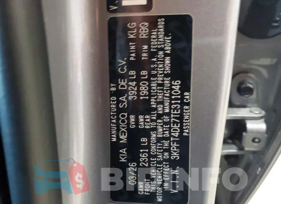 3KPFT4DE7TE311046 Photo# 12