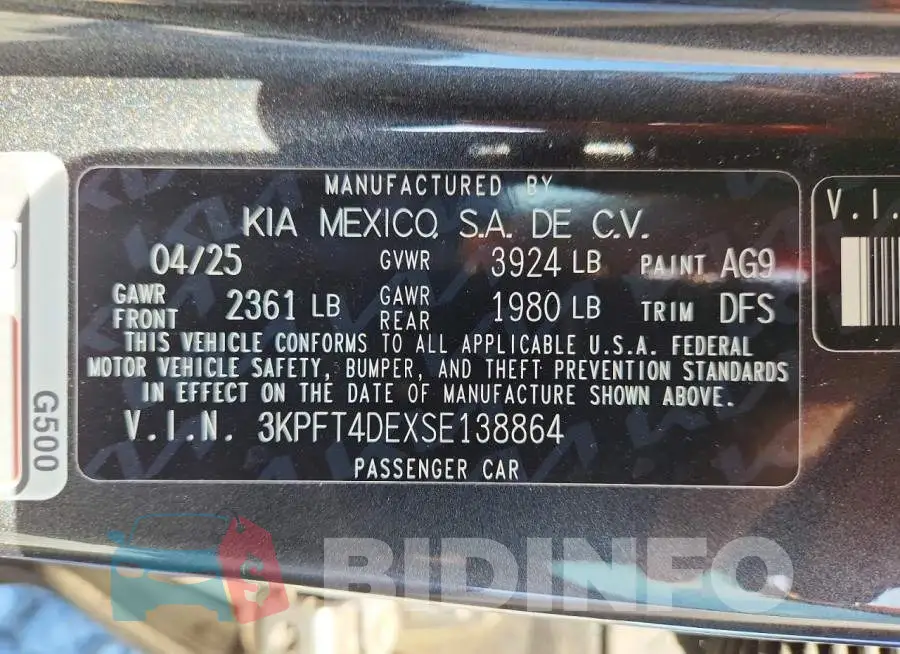 3KPFT4DEXSE138864 Photo# 12