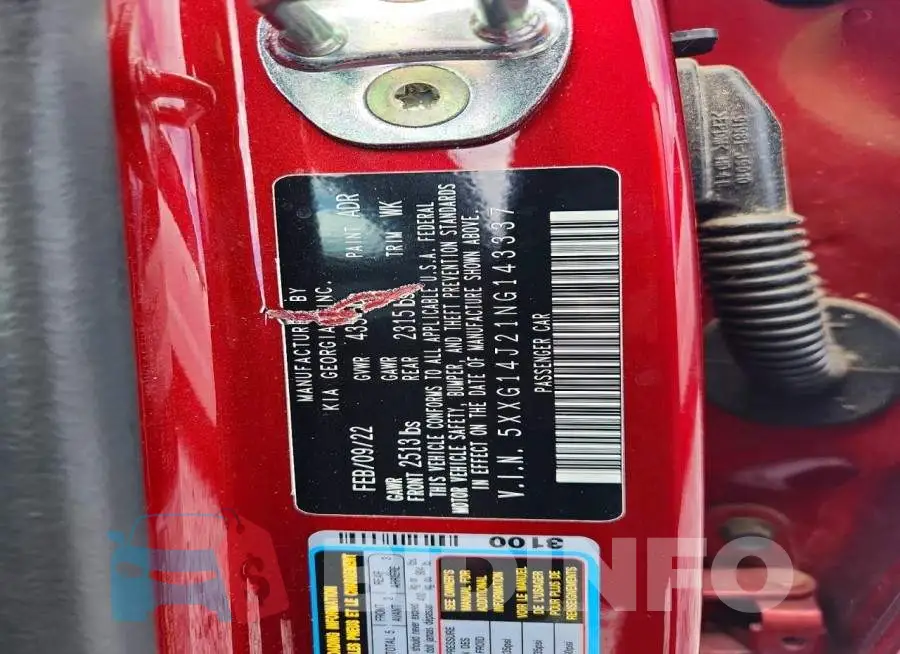 5XXG14J21NG143337 Photo# 12