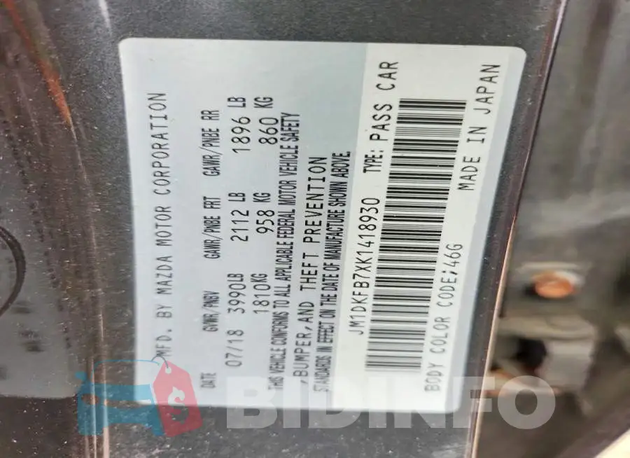 JM1DKFB7XK1418930 Photo# 13