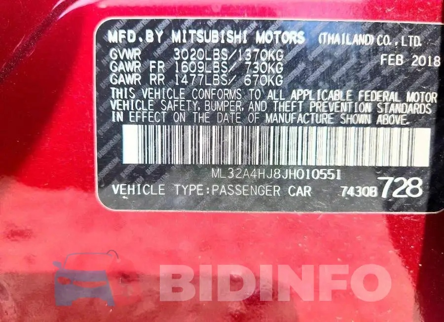ML32A4HJ8JH010551 Photo# 12
