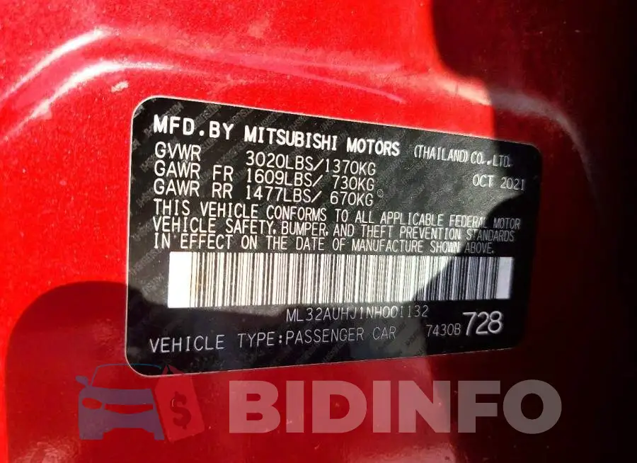 ML32AUHJ1NH001132 Photo# 12