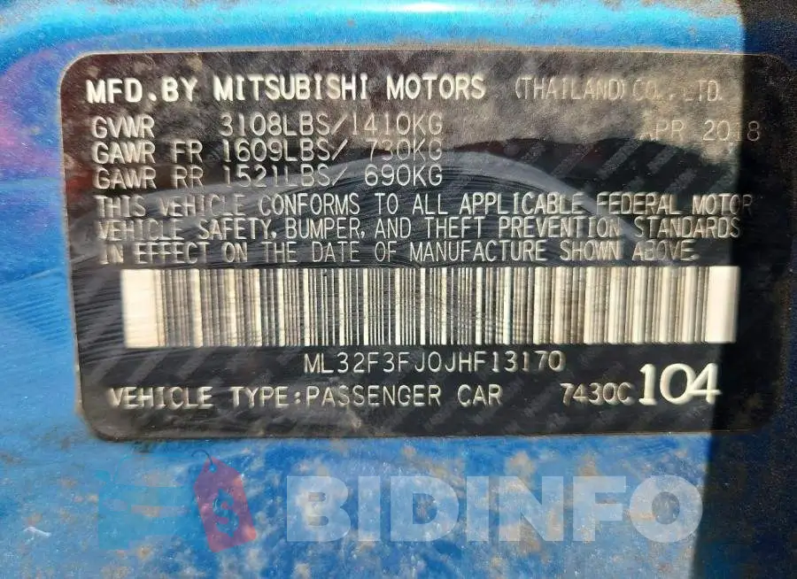 ML32F3FJ0JHF13170 Photo# 12