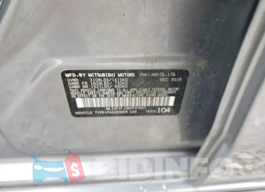 ML32F3FJ0KHF07807 Photo# 12