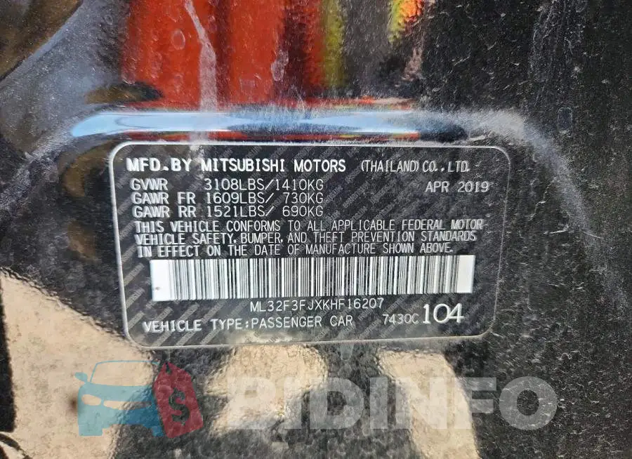 ML32F3FJXKHF16207 Photo# 12