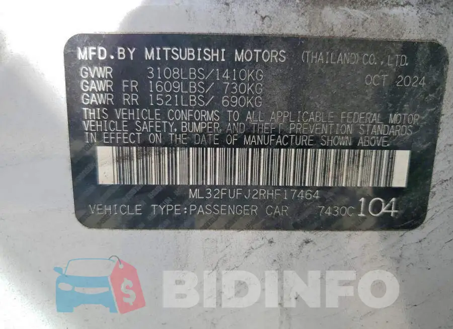 ML32FUFJ2RHF17464 Photo# 12