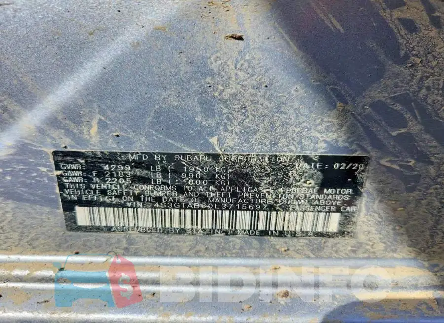 4S3GTAB60L3715697 Photo# 13