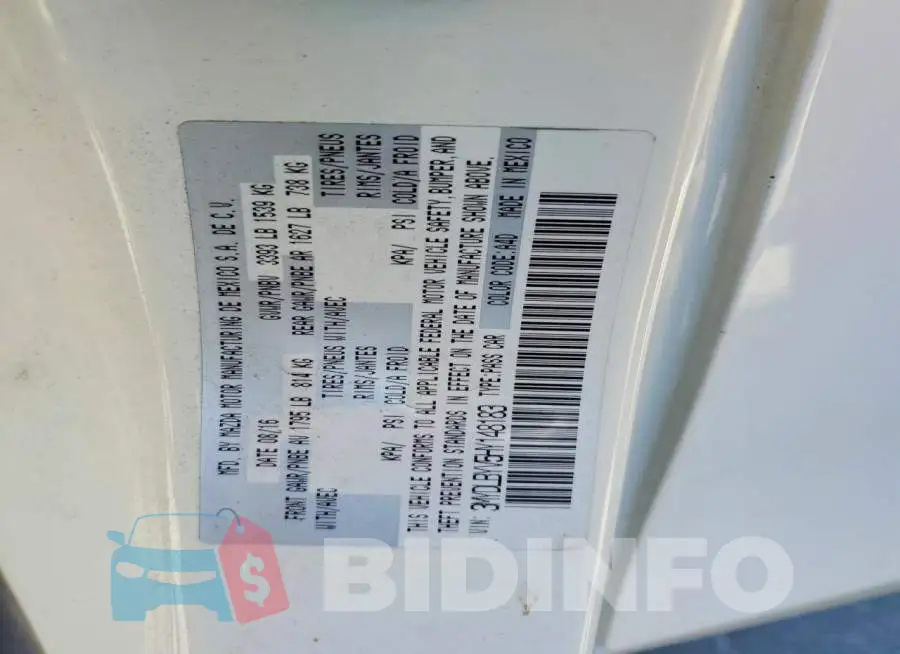 3MYDLBYV5HY148183 Photo# 12
