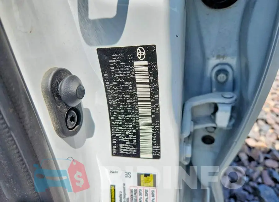 5YFB4MDE8RP132386 Photo# 12