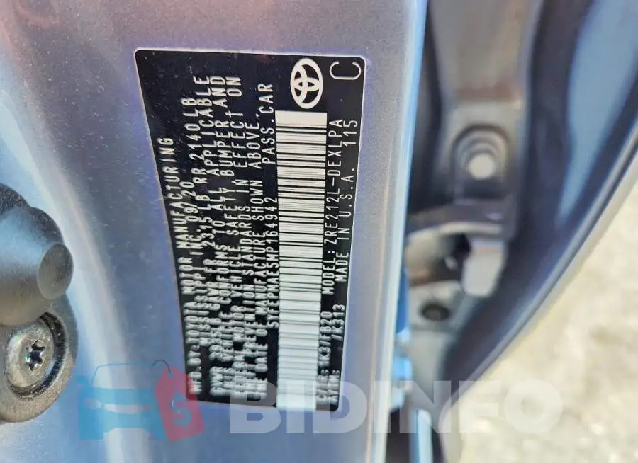 5YFEPMAE5MP164942 Photo# 12