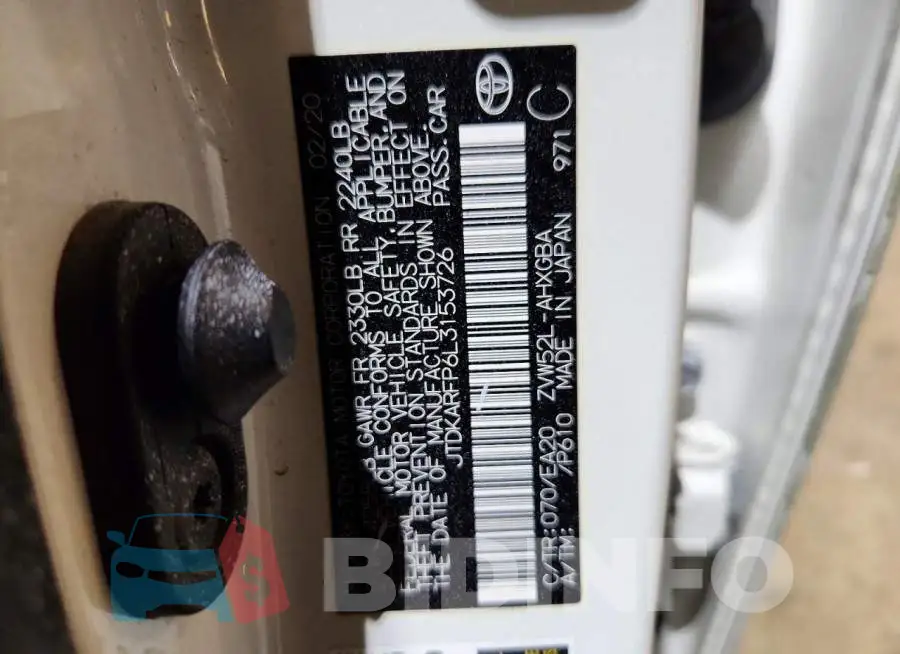 JTDKARFP6L3153726 Photo# 12