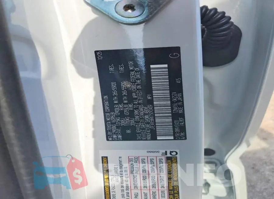 JTEVA5BRXT5092409 Photo# 12