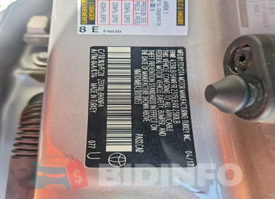 NMTKHMBX2JR010853 Photo# 12