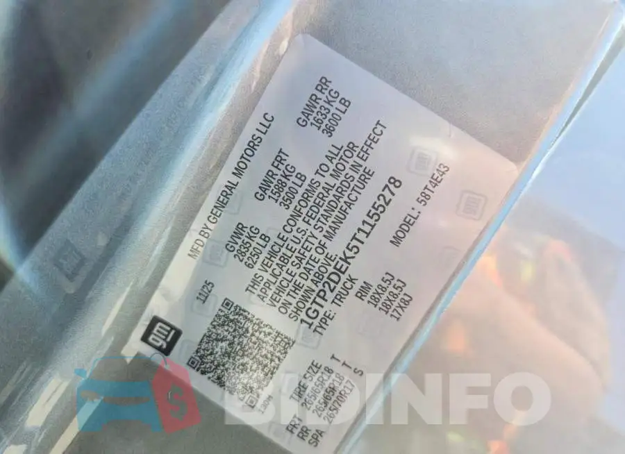 1GTP2DEK5T1155278 Photo# 12