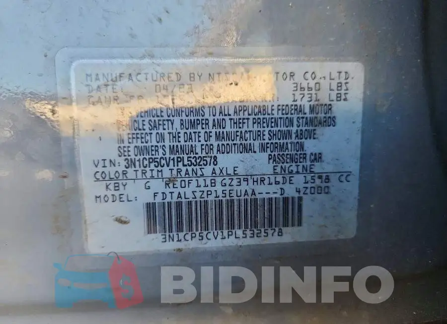 3N1CP5CV1PL532578 Photo# 14