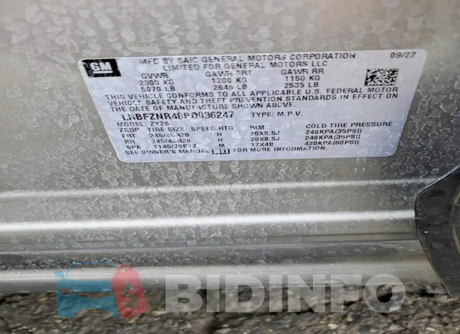 LRBFZNR48PD036247 Photo# 13