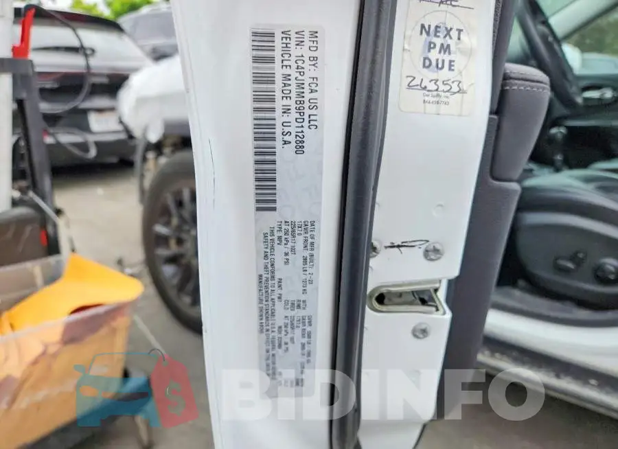 1C4PJMMB9PD112880 Photo# 13