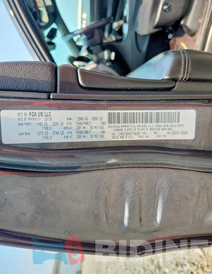 1C4RJFAGXHC738269 Photo# 13