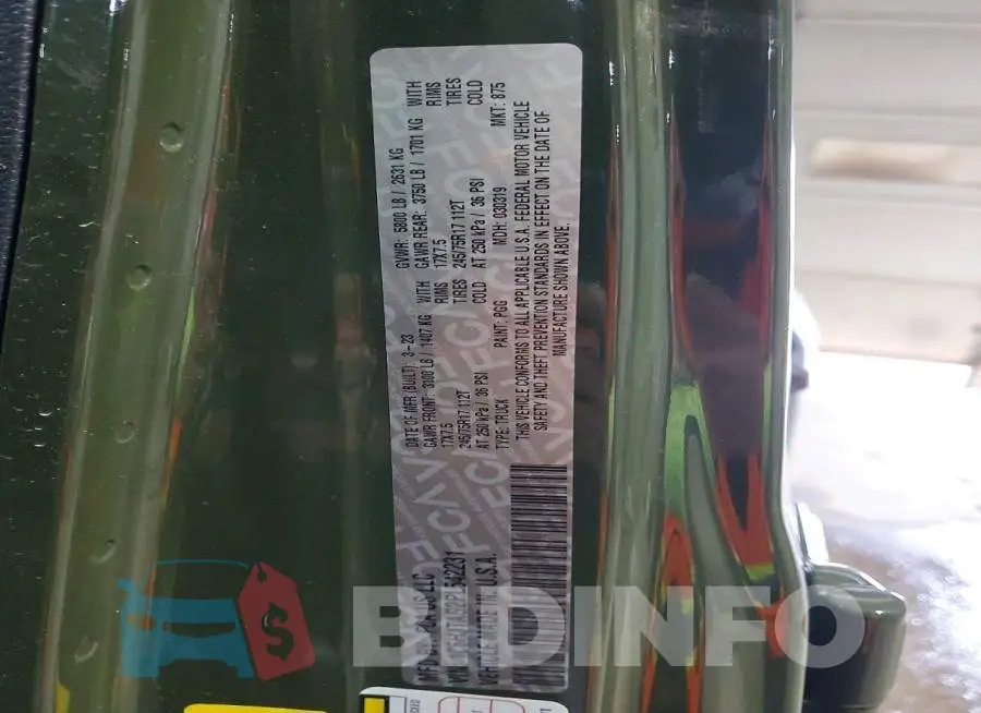 1C6HJTAG2PL542231 Photo# 14