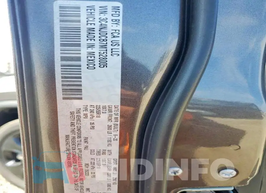 3C4NJDCB7MT528005 Photo# 13