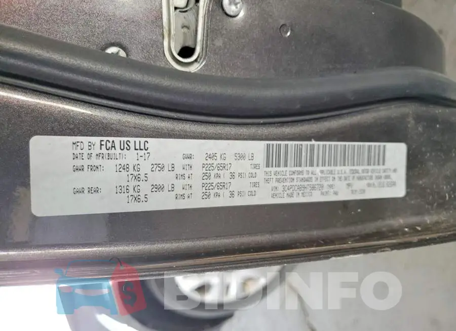 3C4PDCAB9HT586720 Photo# 12