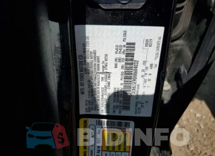 3LN6L5E90HR604032 Photo# 12