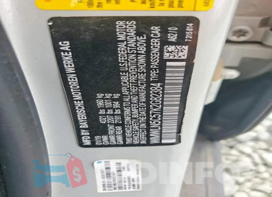 WMWLN5C57K2G82384 Photo# 12