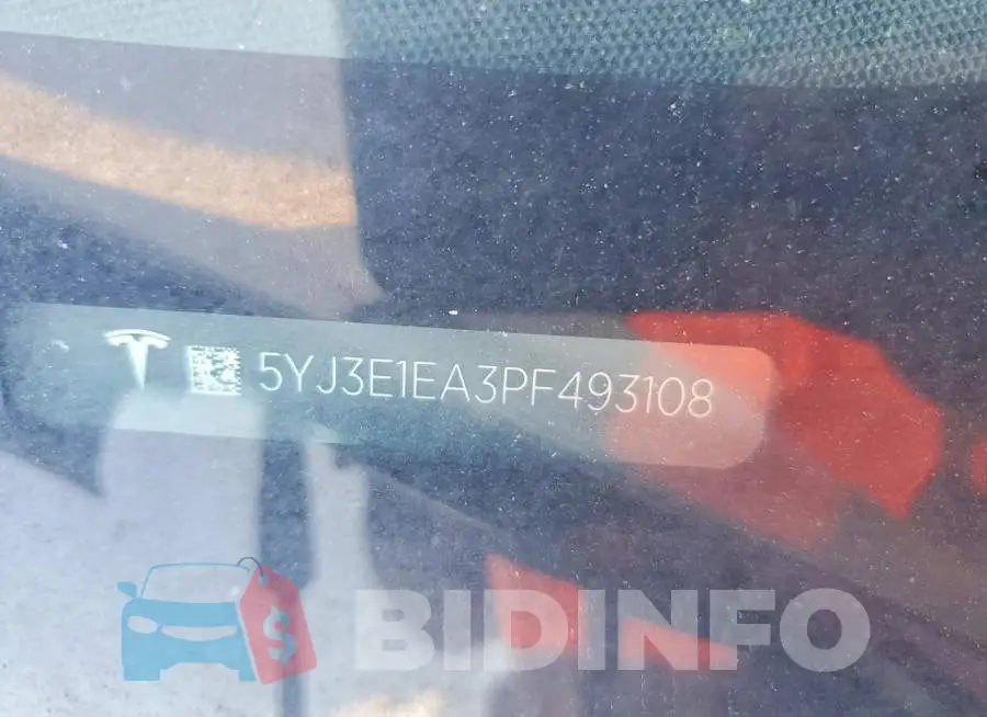 5YJ3E1EA3PF493108 Photo# 12