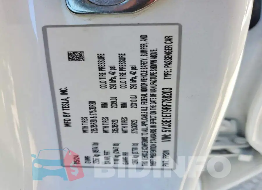 5YJ3E1ET9RF788203 Photo# 12