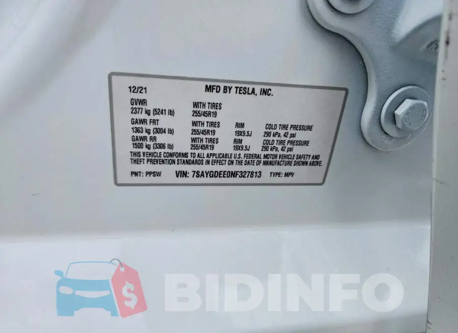 7SAYGDEE0NF327813 Photo# 13