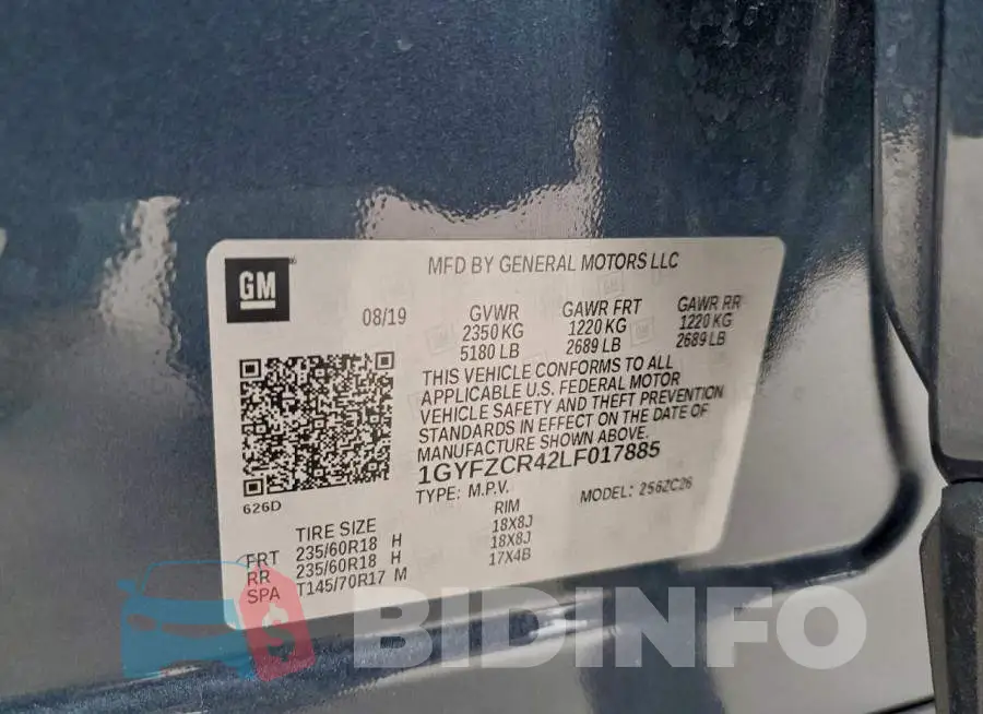 1GYFZCR42LF017885 Photo# 12