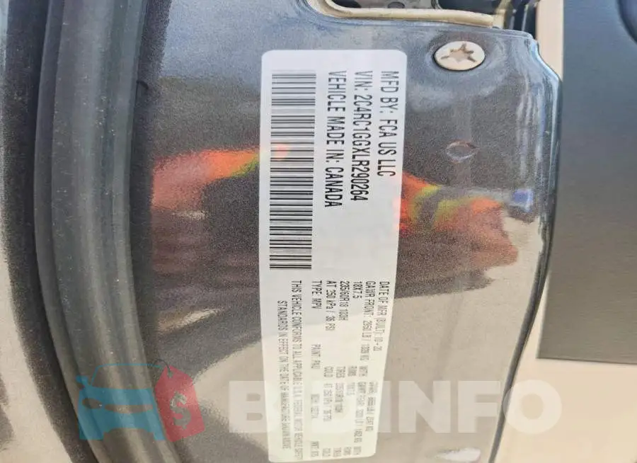 2C4RC1GGXLR290264 Photo# 13