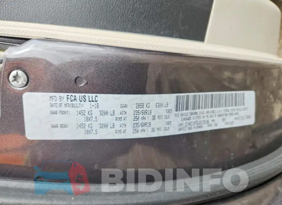 2C4RC1N78JR159138 Photo# 13
