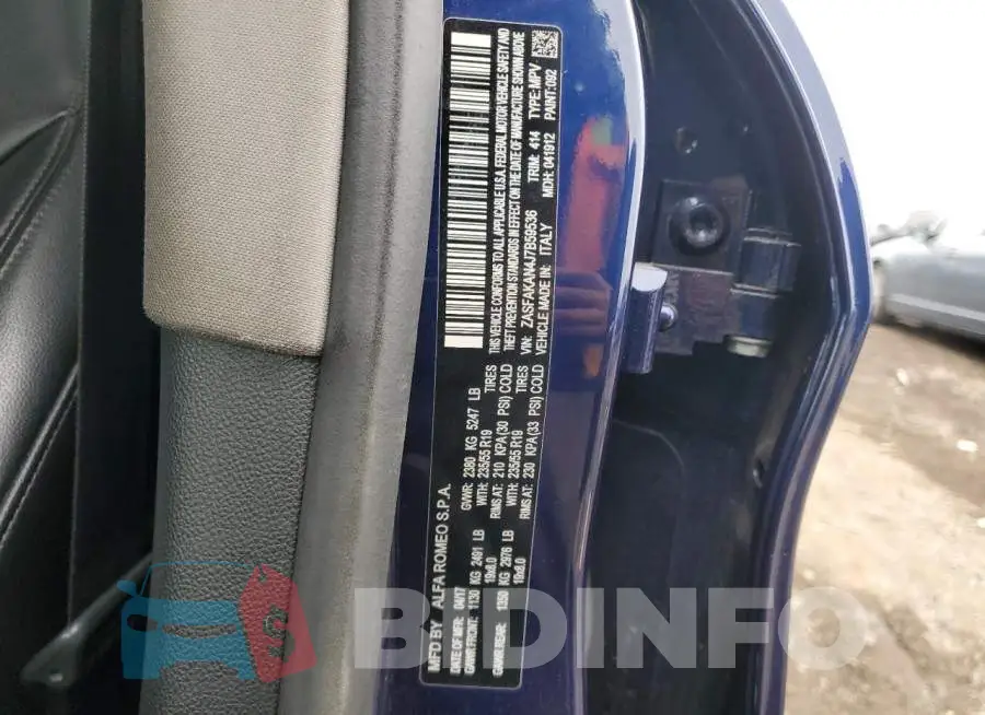 ZASFAKAN4J7B59536 Photo# 12