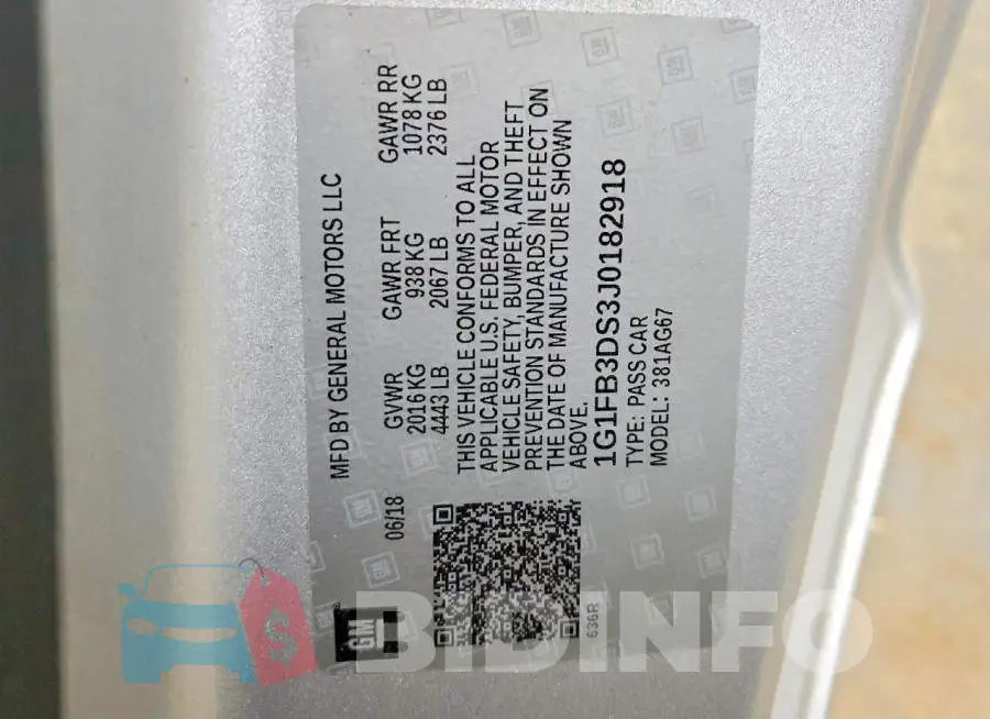 1G1FB3DS3J0182918 Photo# 12