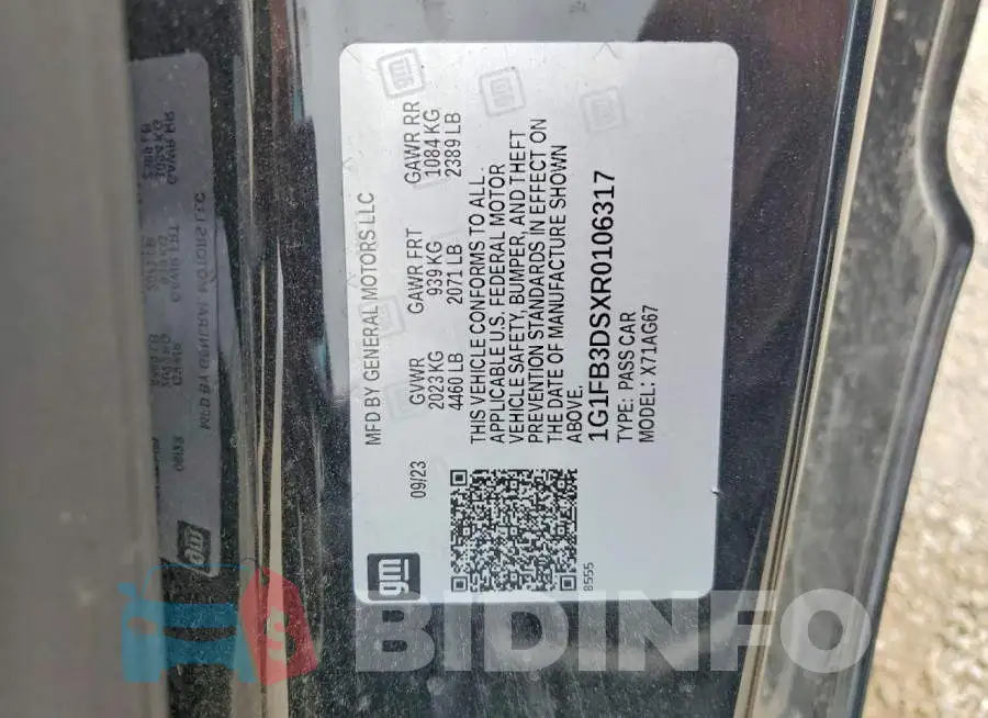 1G1FB3DSXR0106317 Photo# 13