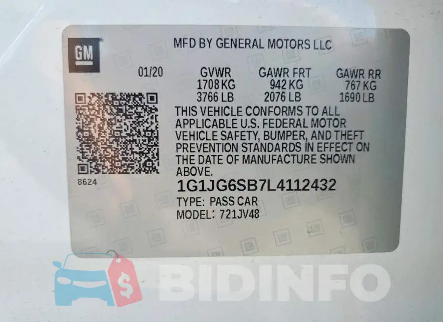 1G1JG6SB7L4112432 Photo# 12
