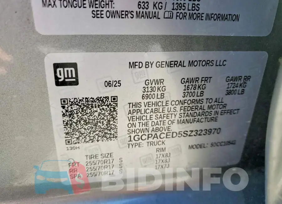 1GCPACED5SZ323970 Photo# 12