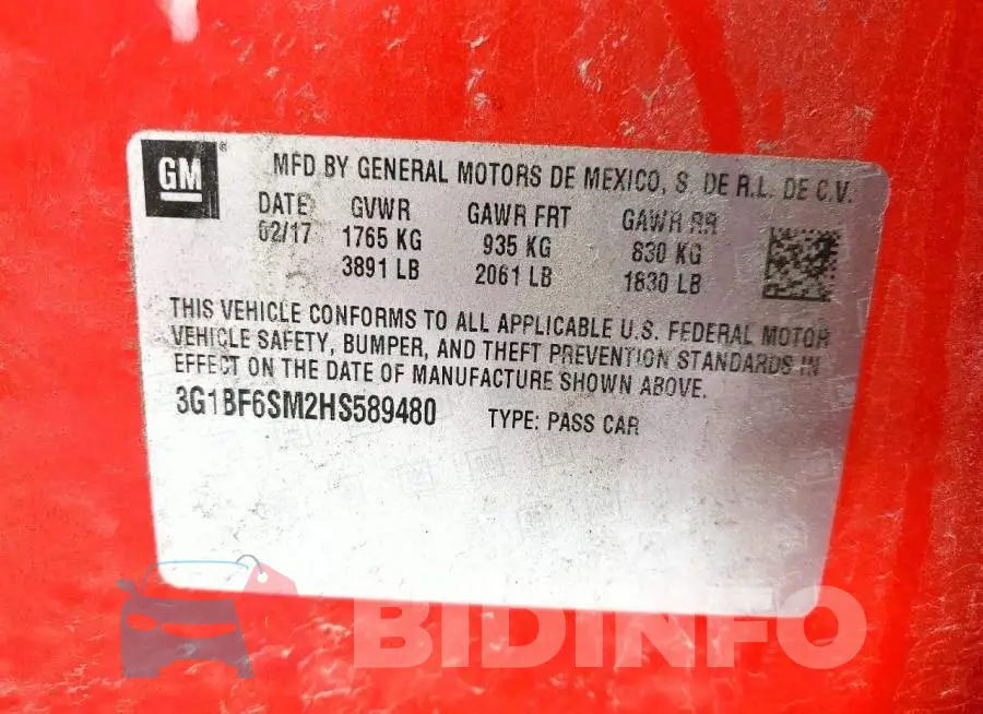 3G1BF6SM2HS589480 Photo# 12