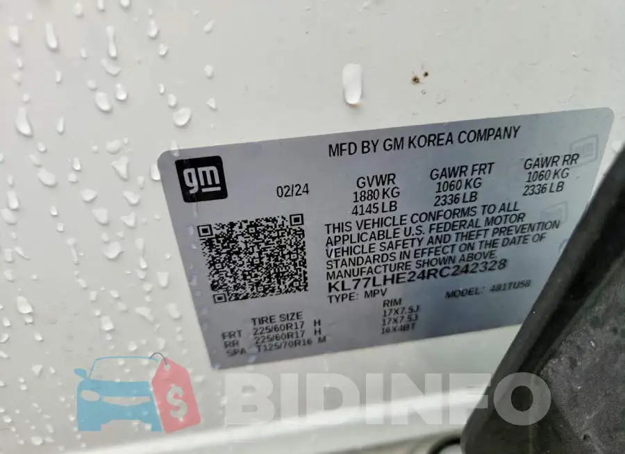 KL77LHE24RC242328 Photo# 13