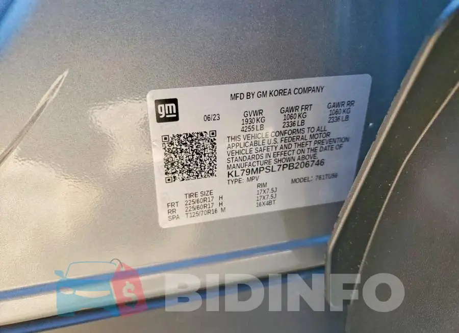 KL79MPSL7PB206746 Photo# 12