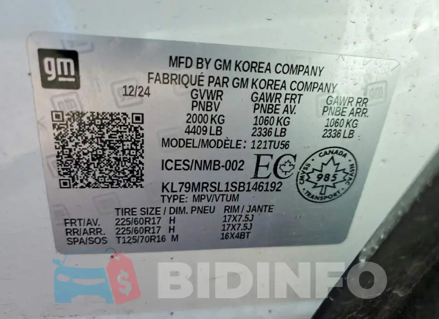 KL79MRSL1SB146192 Photo# 13