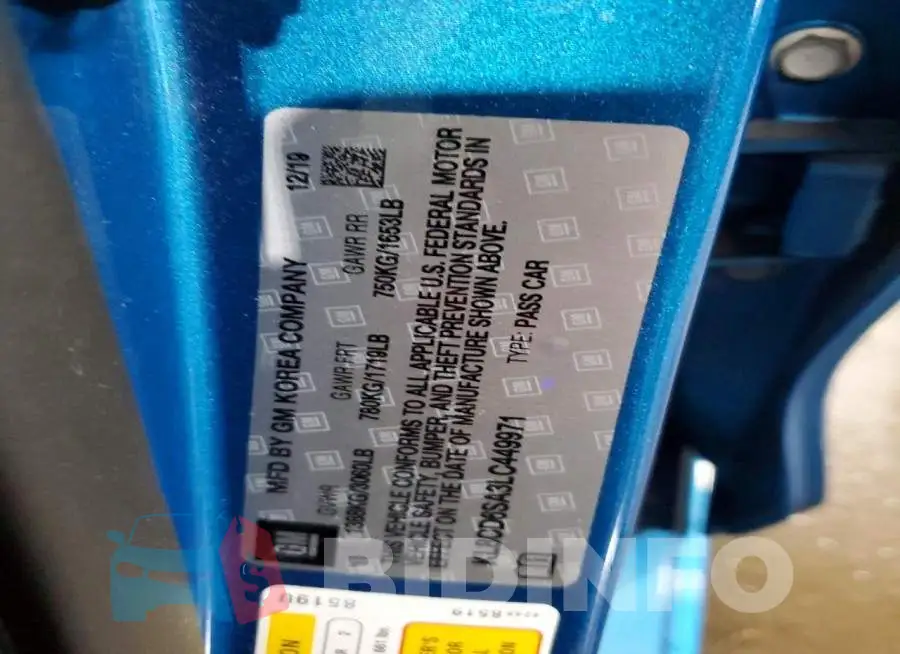 KL8CD6SA3LC449971 Photo# 12