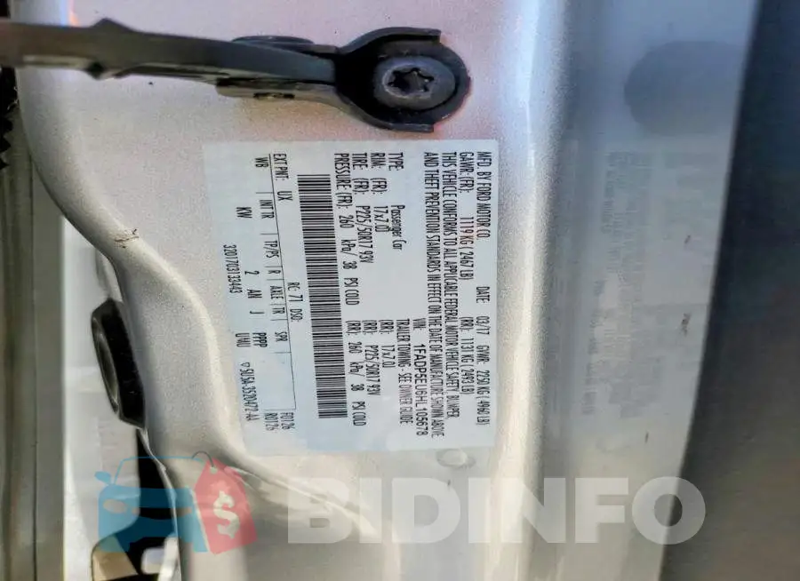 1FADP5EU6HL105678 Photo# 12
