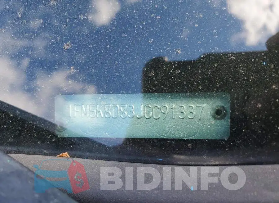 1FM5K8D83JGC91337 Photo# 13
