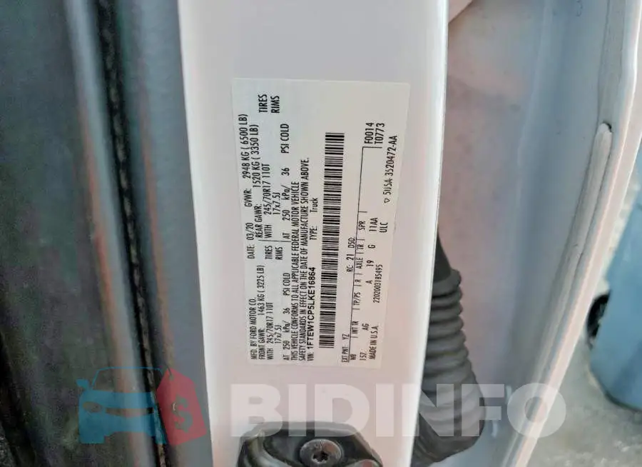 1FTEW1CP5LKE16864 Photo# 12