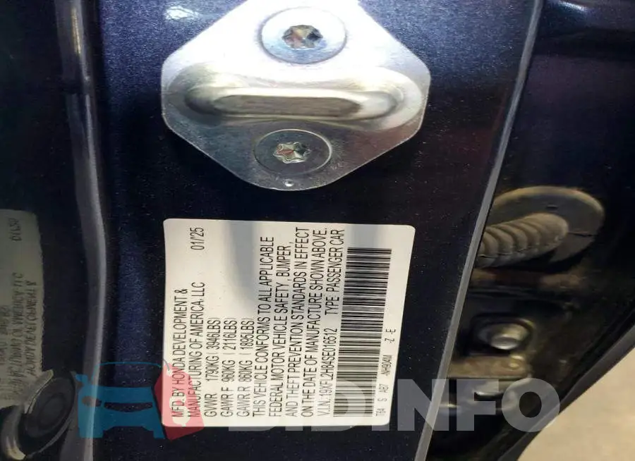 19XFL2H84SE016512 Photo# 12
