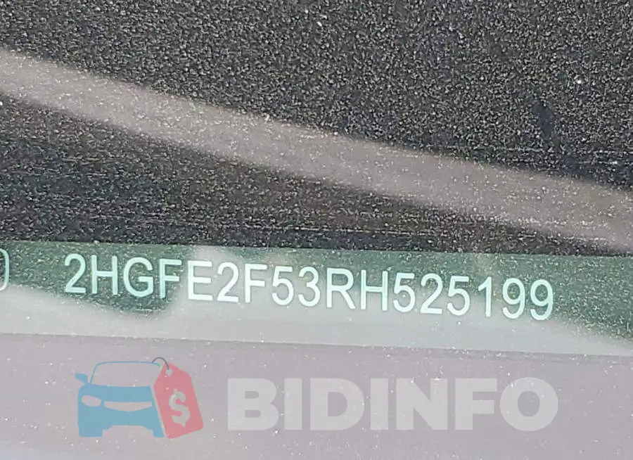 2HGFE2F53RH525199 Photo# 13