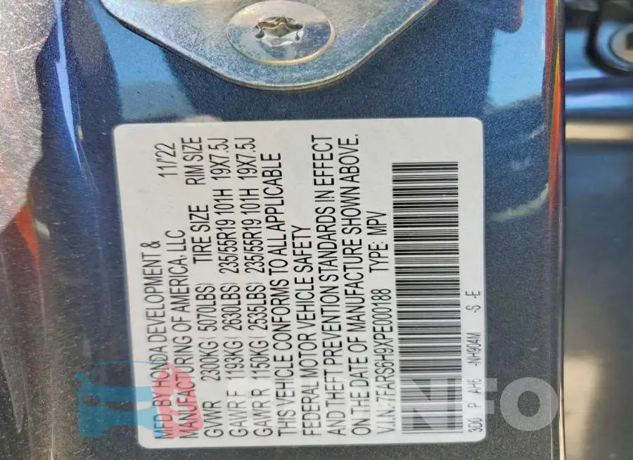 7FARS6H9XPE000188 Photo# 13